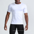 Quick-Drying Shot Sleeve Compression Men's T-Shirts